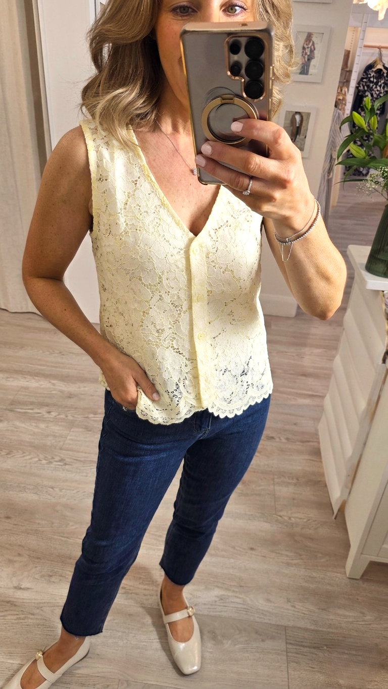 Ellie Lace Top