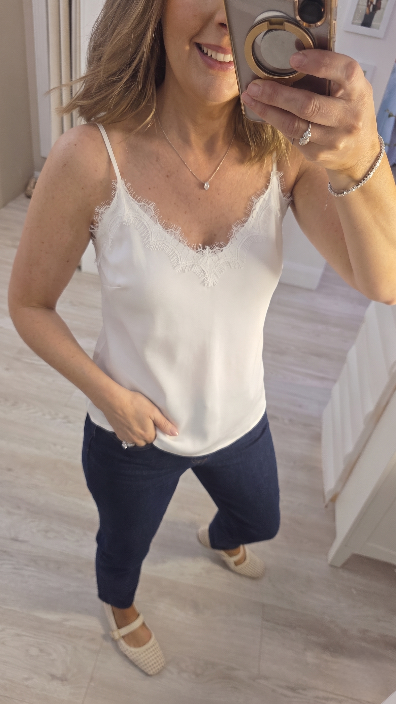 Julie White Cami