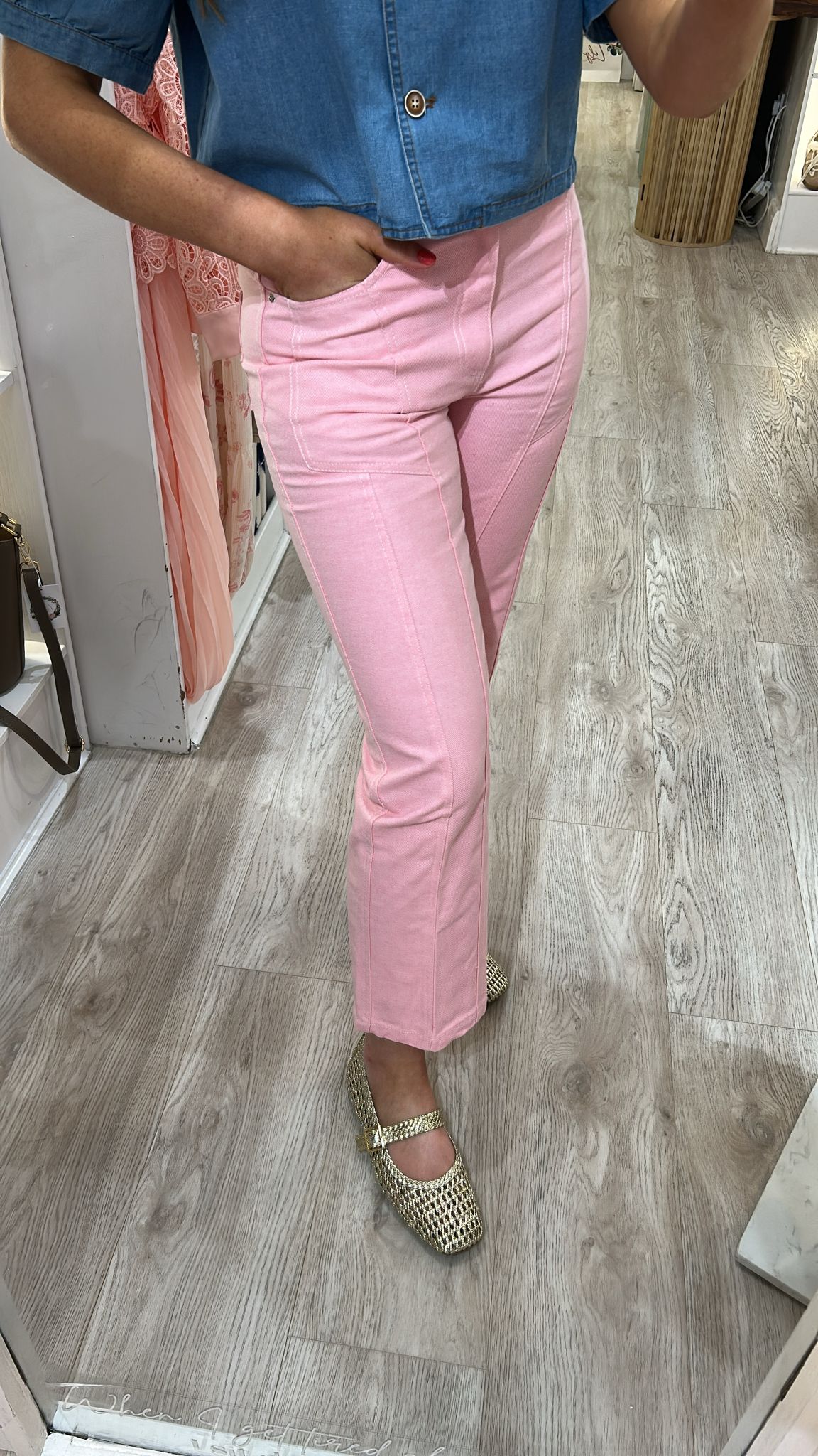 Lisa Trousers/Jeans Pink