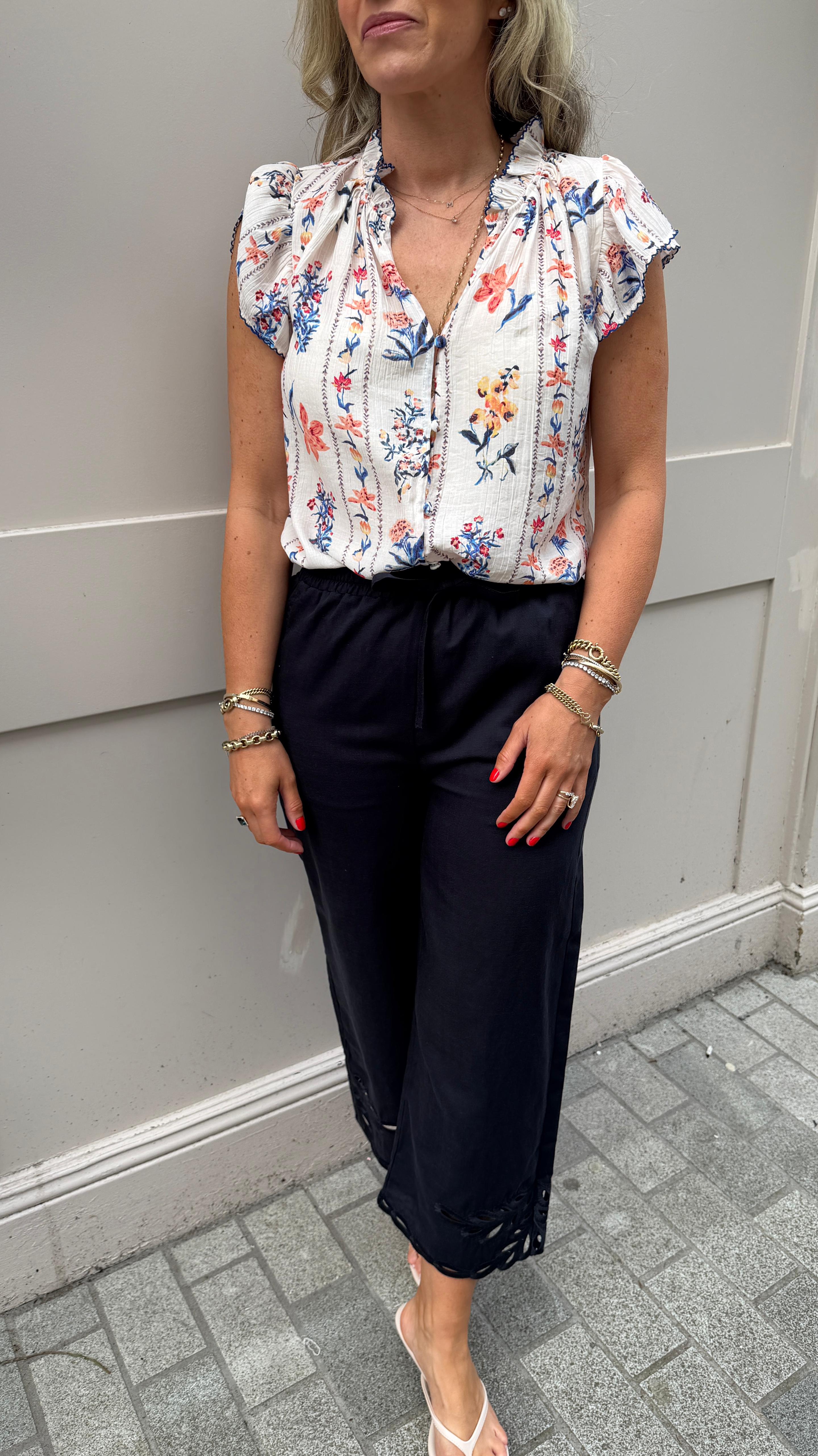 Lisa Floral Top