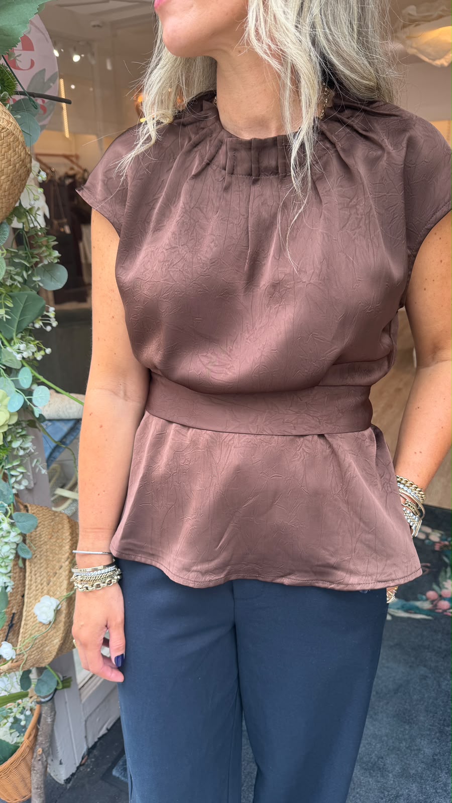 Berni Brown Top