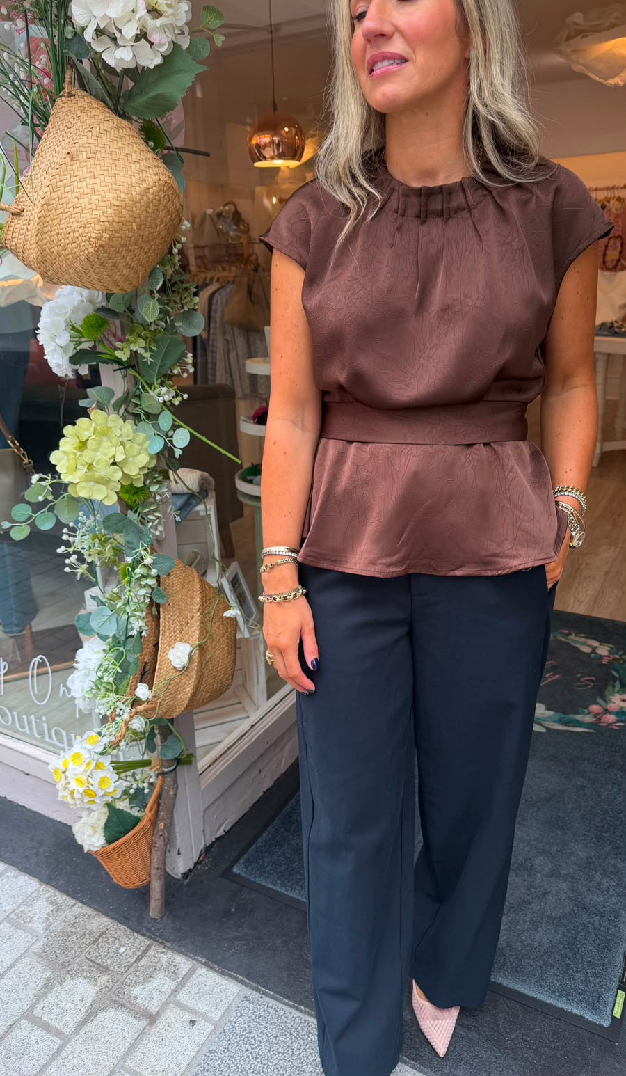 Berni Brown Top