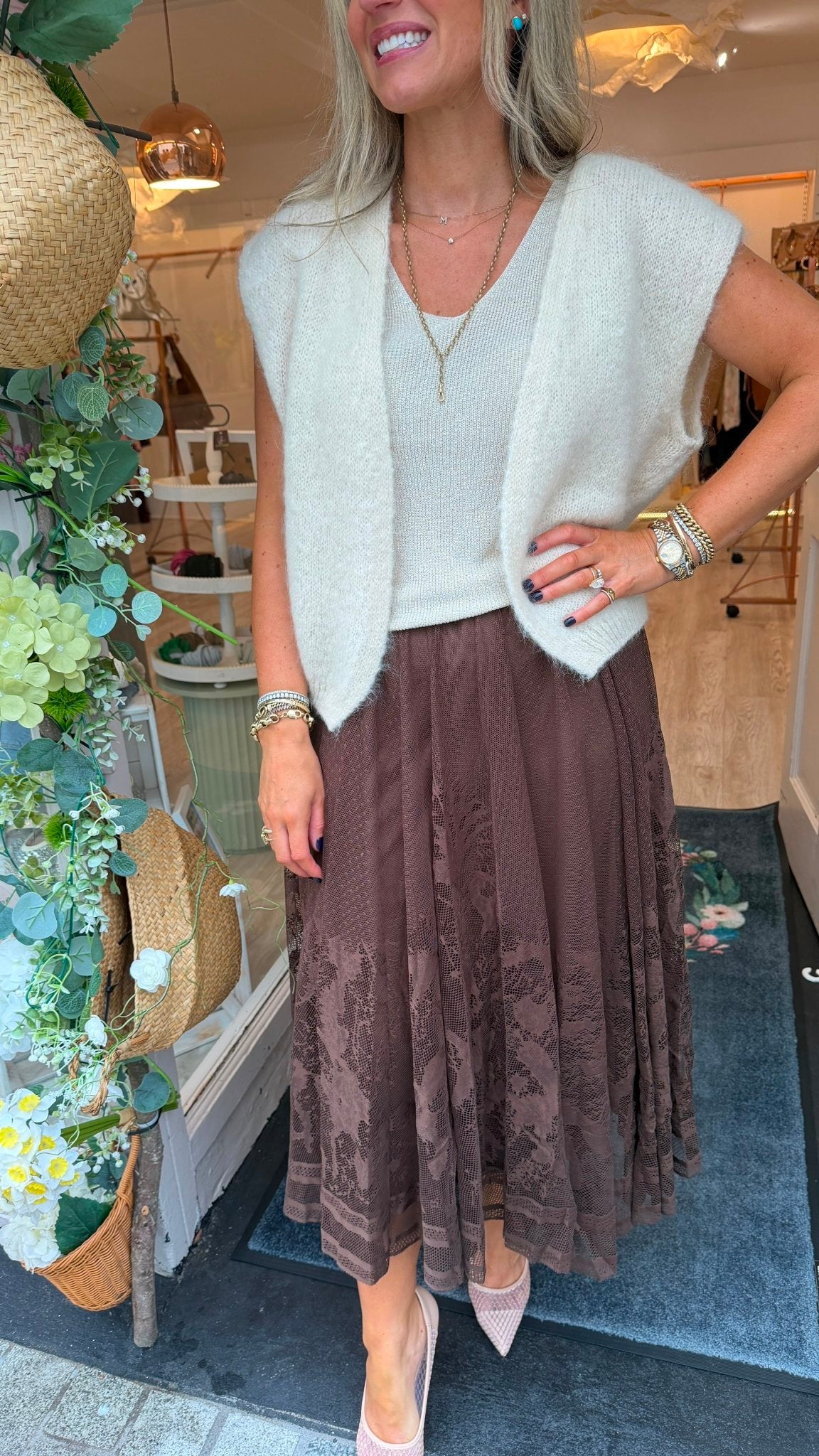 Dominique Skirt - Lily's Boutique