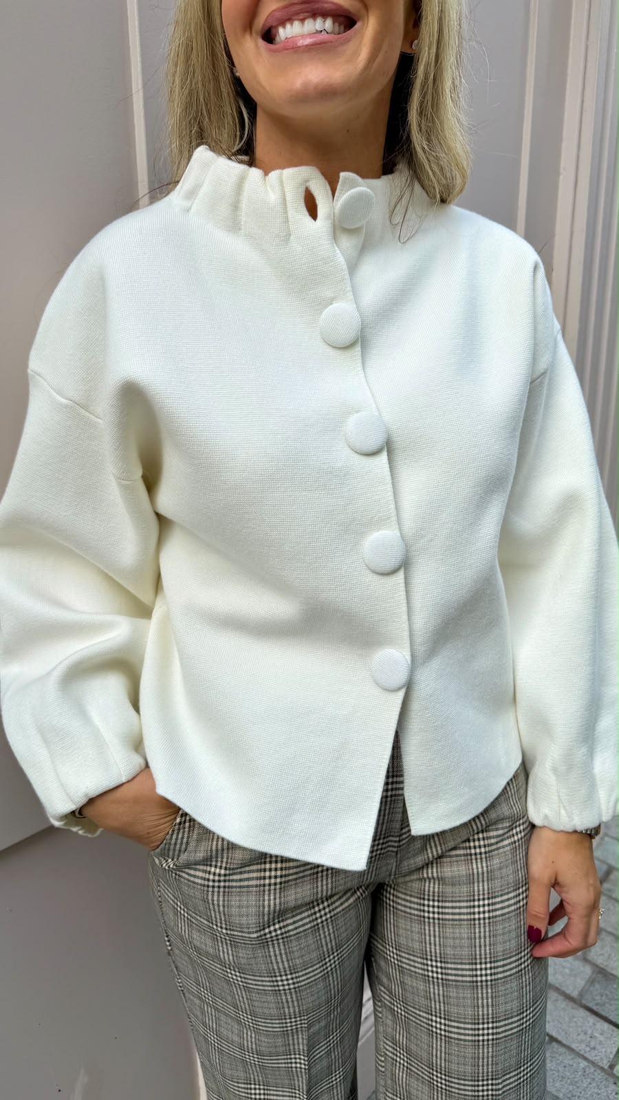 Grace Cream Cardi