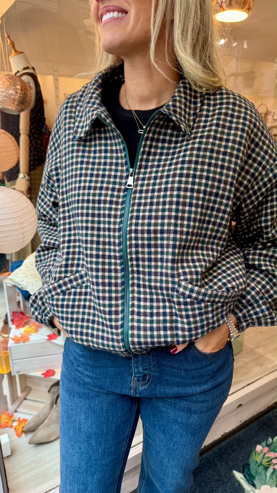 Tara Green Jacket
