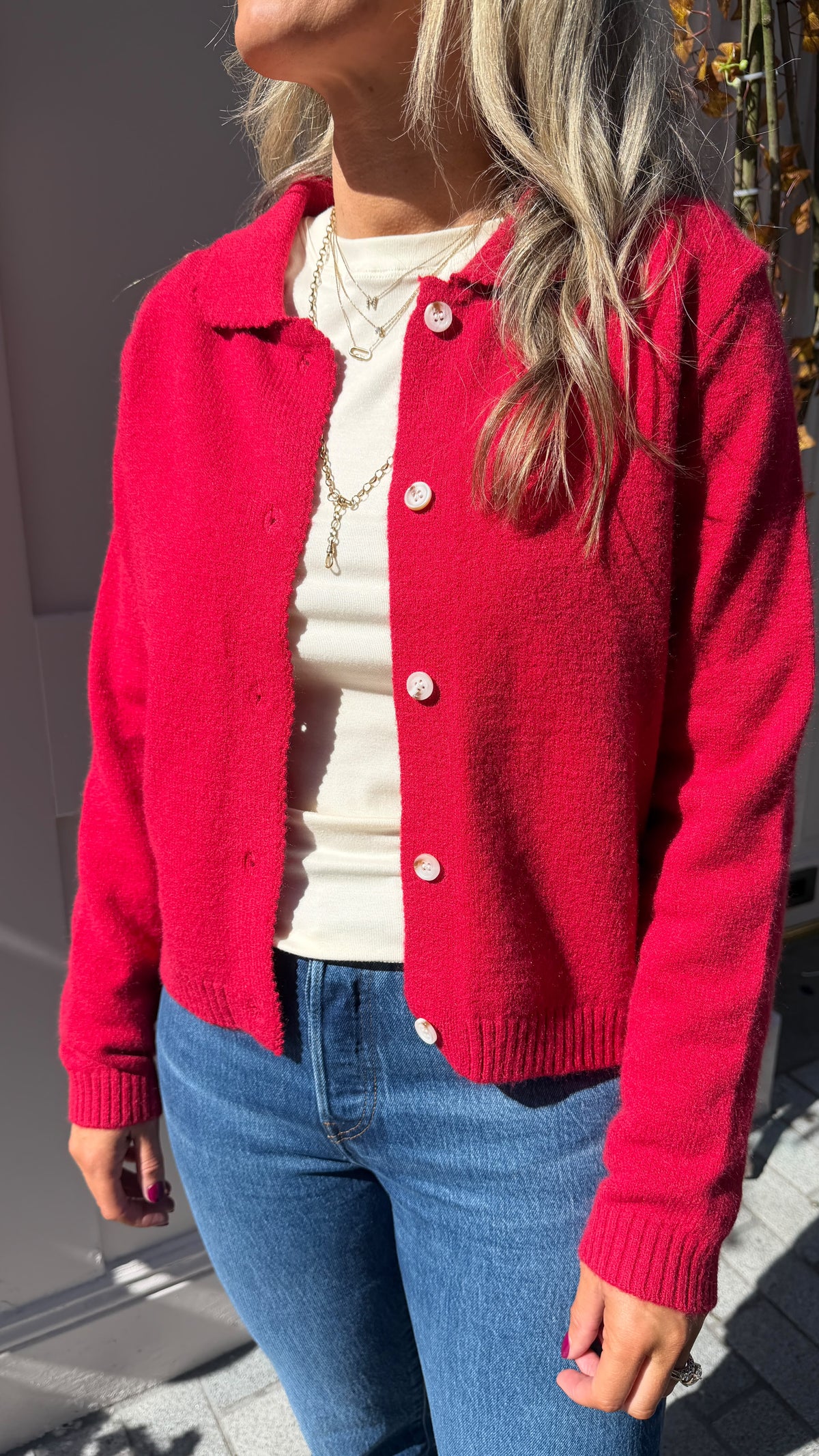 Ruby Cardi