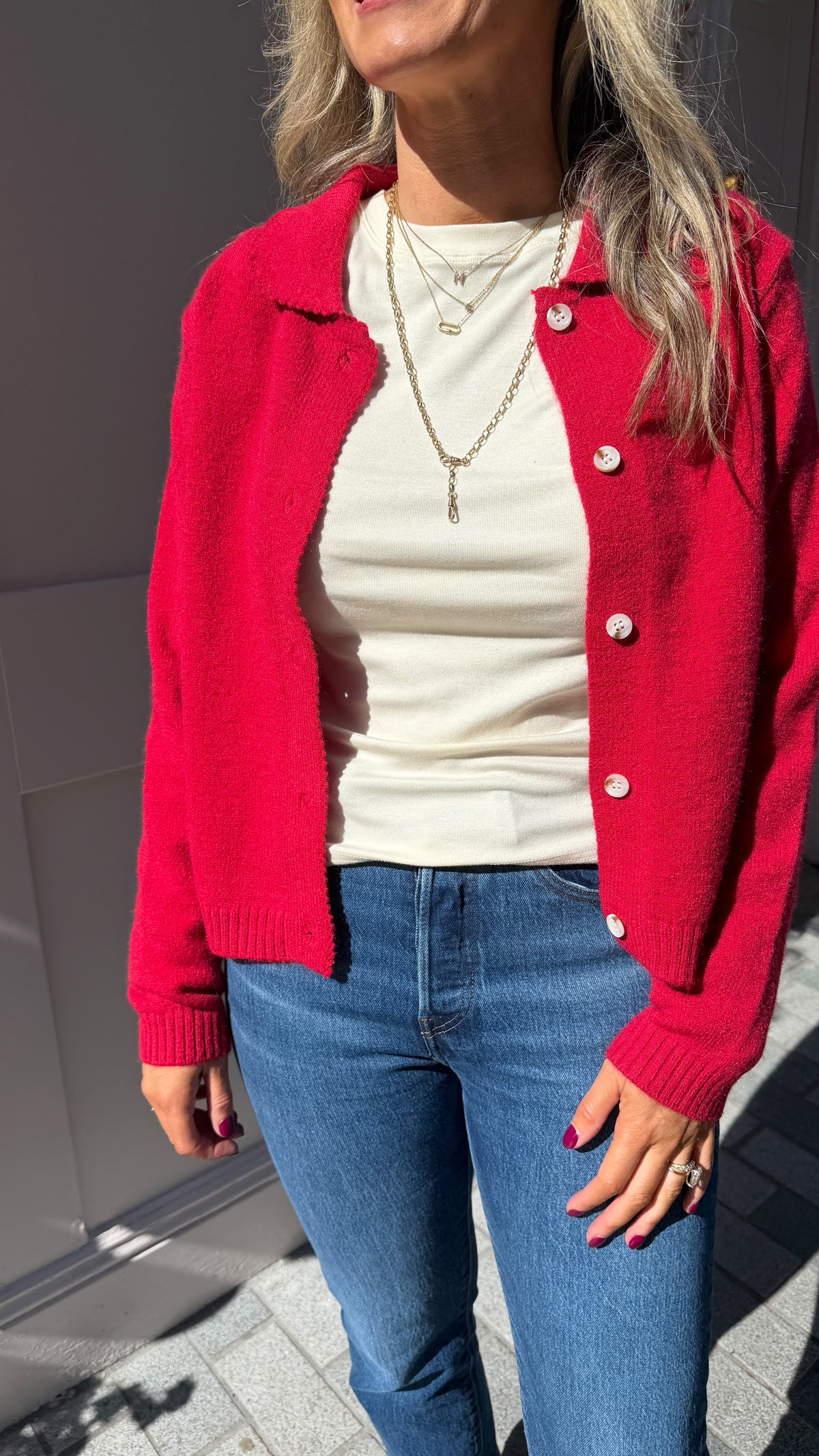 Ruby Cardi