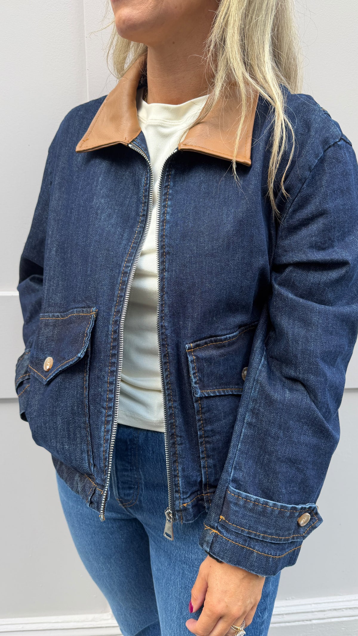 Daisy Denim Jacket
