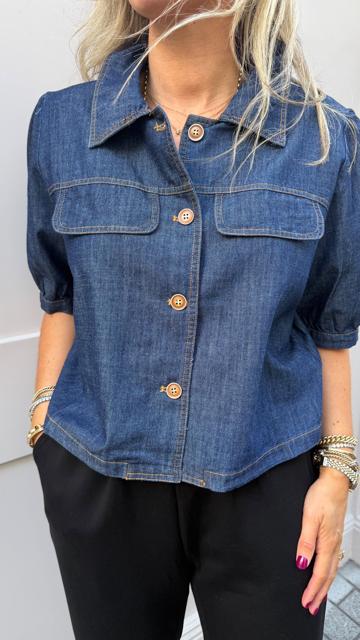 Laura Denim Shirt
