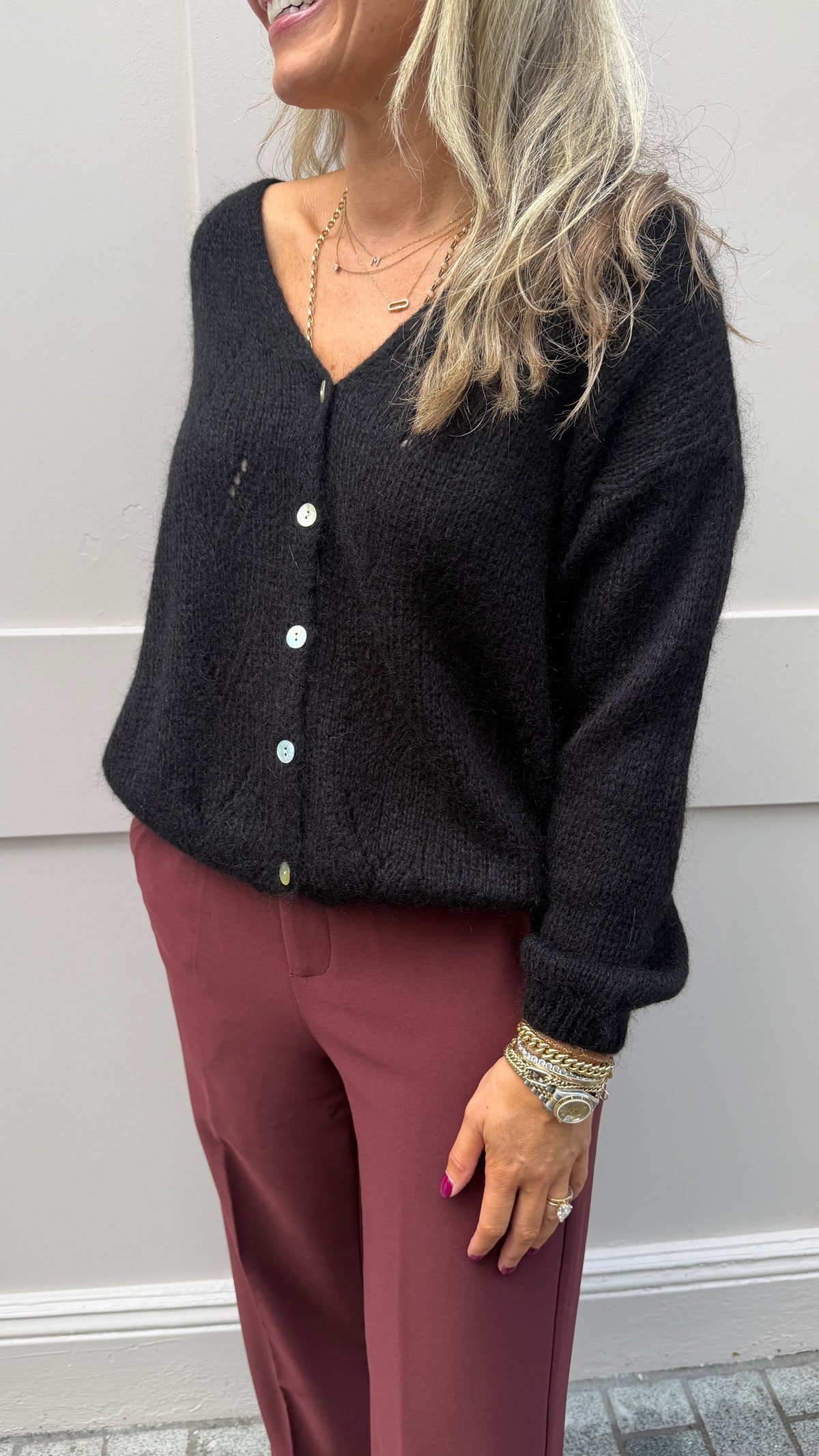 Megan Cardigan Mohair