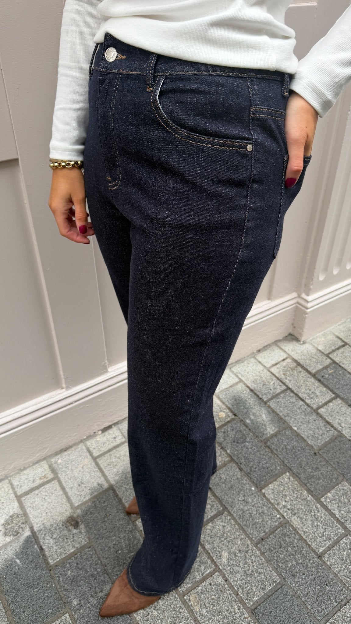Hazel Jeans Wide - Lily's Boutique