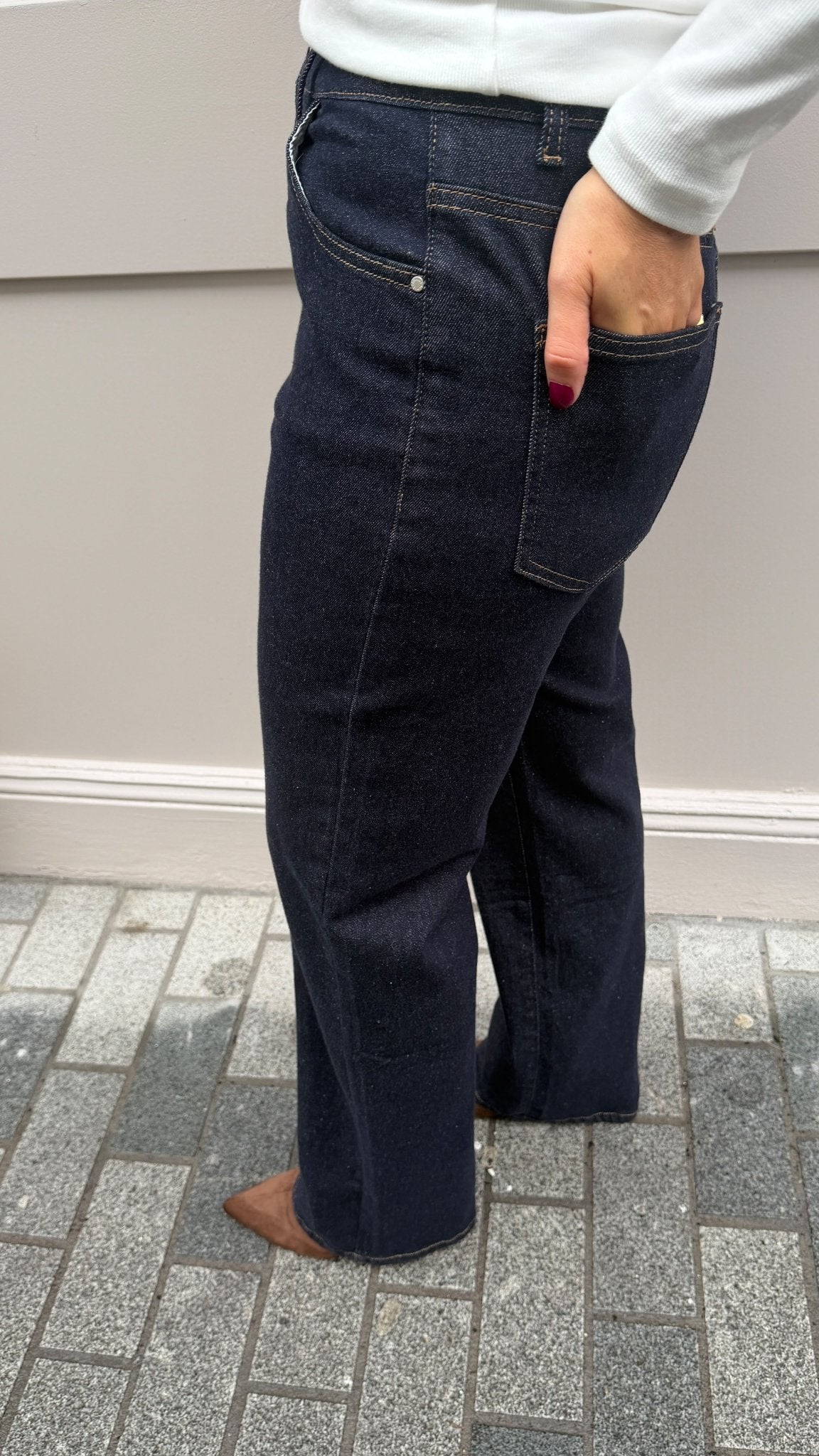 Hazel Jeans Wide - Lily's Boutique