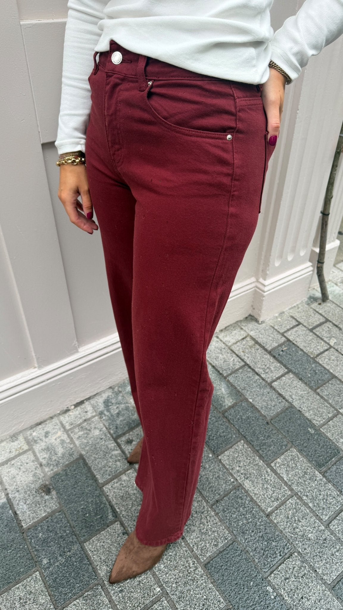 Becka Wide Leg Jeans - Lily's Boutique