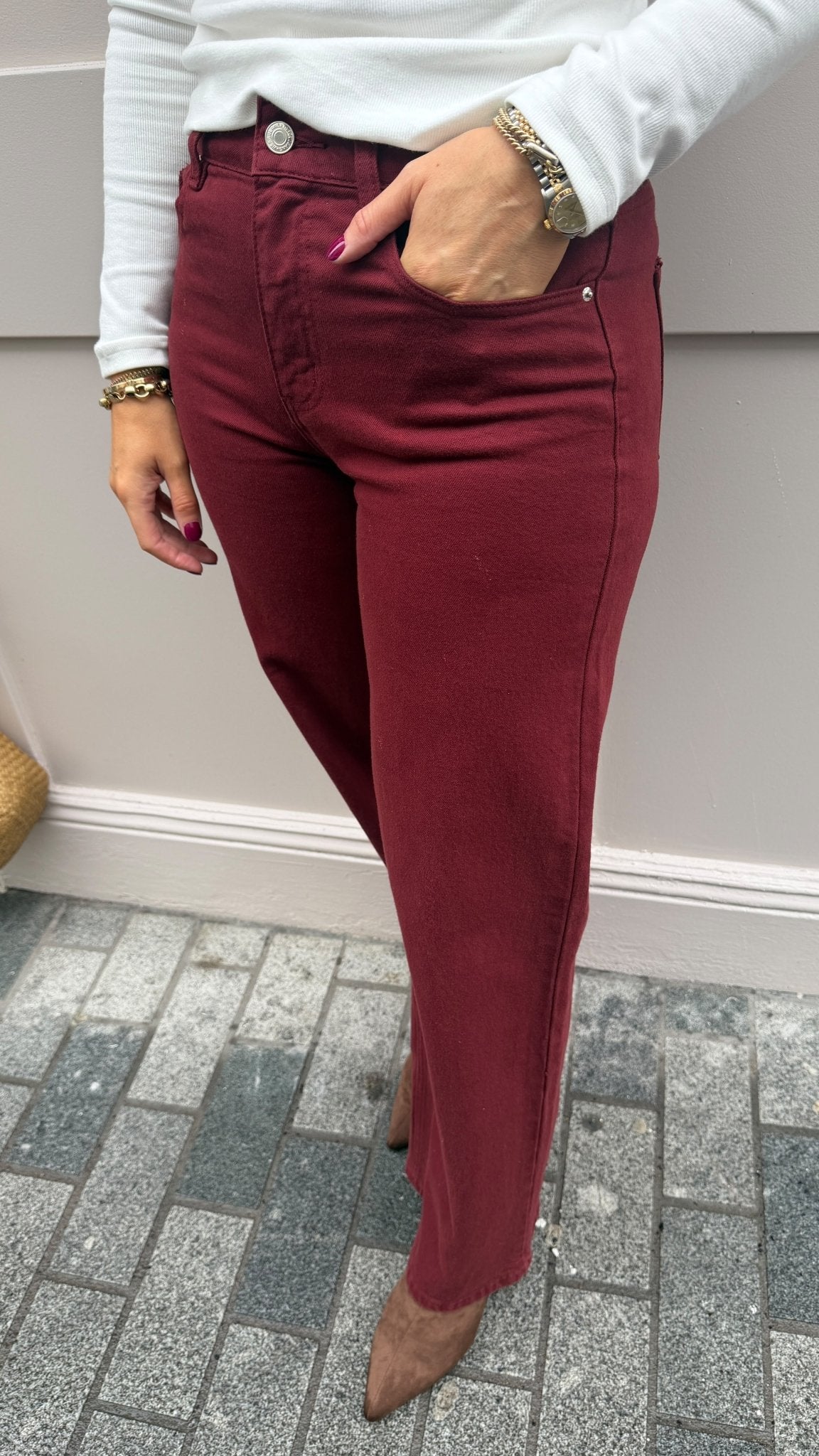 Becka Wide Leg Jeans - Lily's Boutique