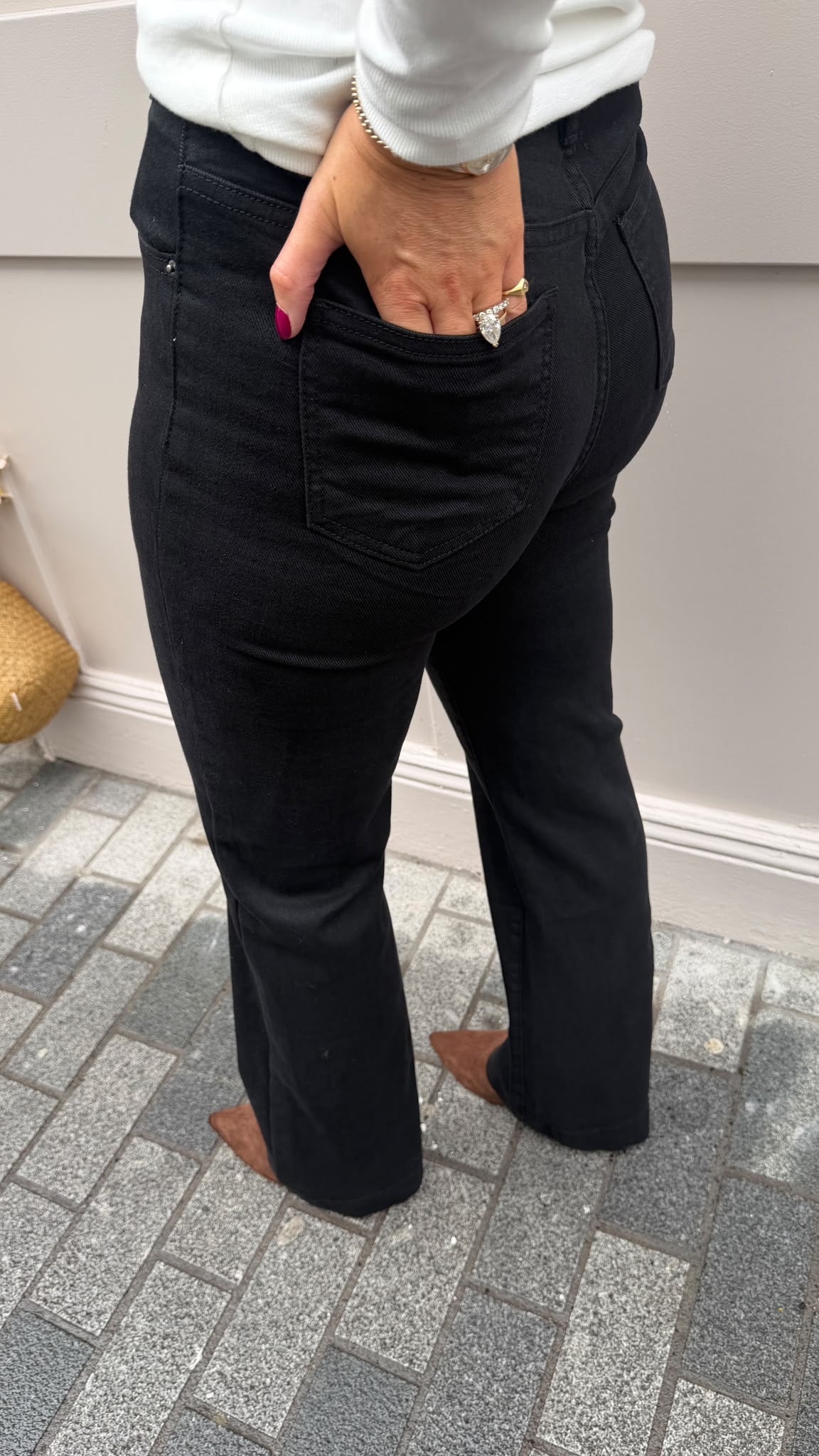 Jenny Black Straight leg Jeans
