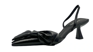 Bow Heels Black