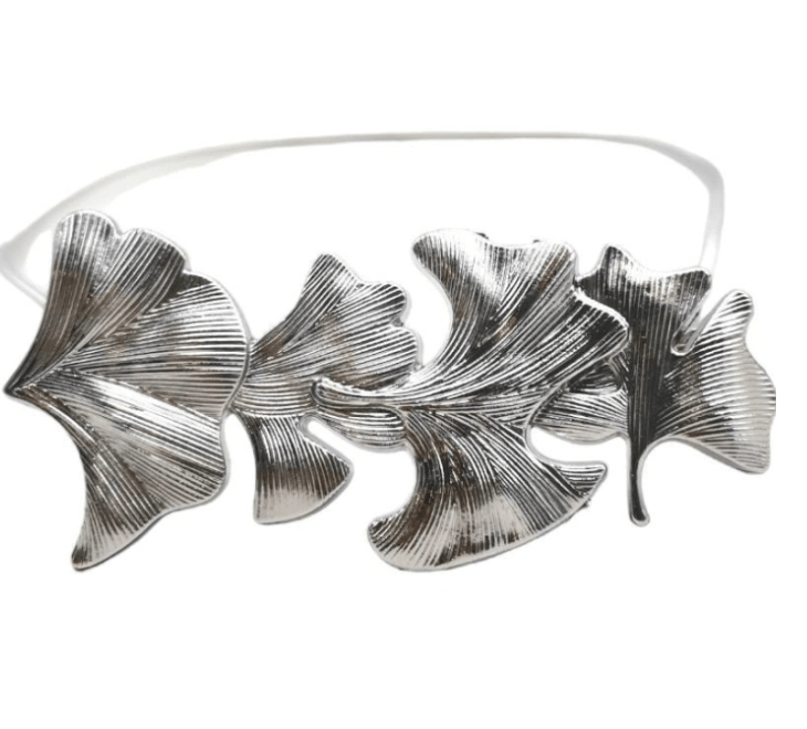 Petal Silver Belt - Lily's Boutique