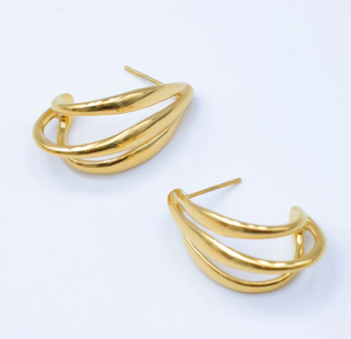 Tara Earrings Gold
