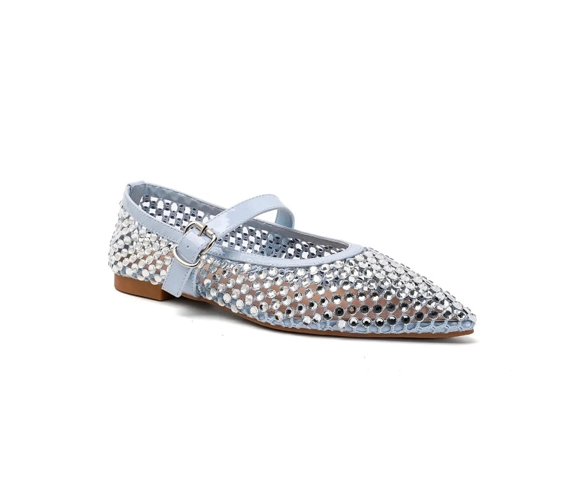 Talia Silver Pumps