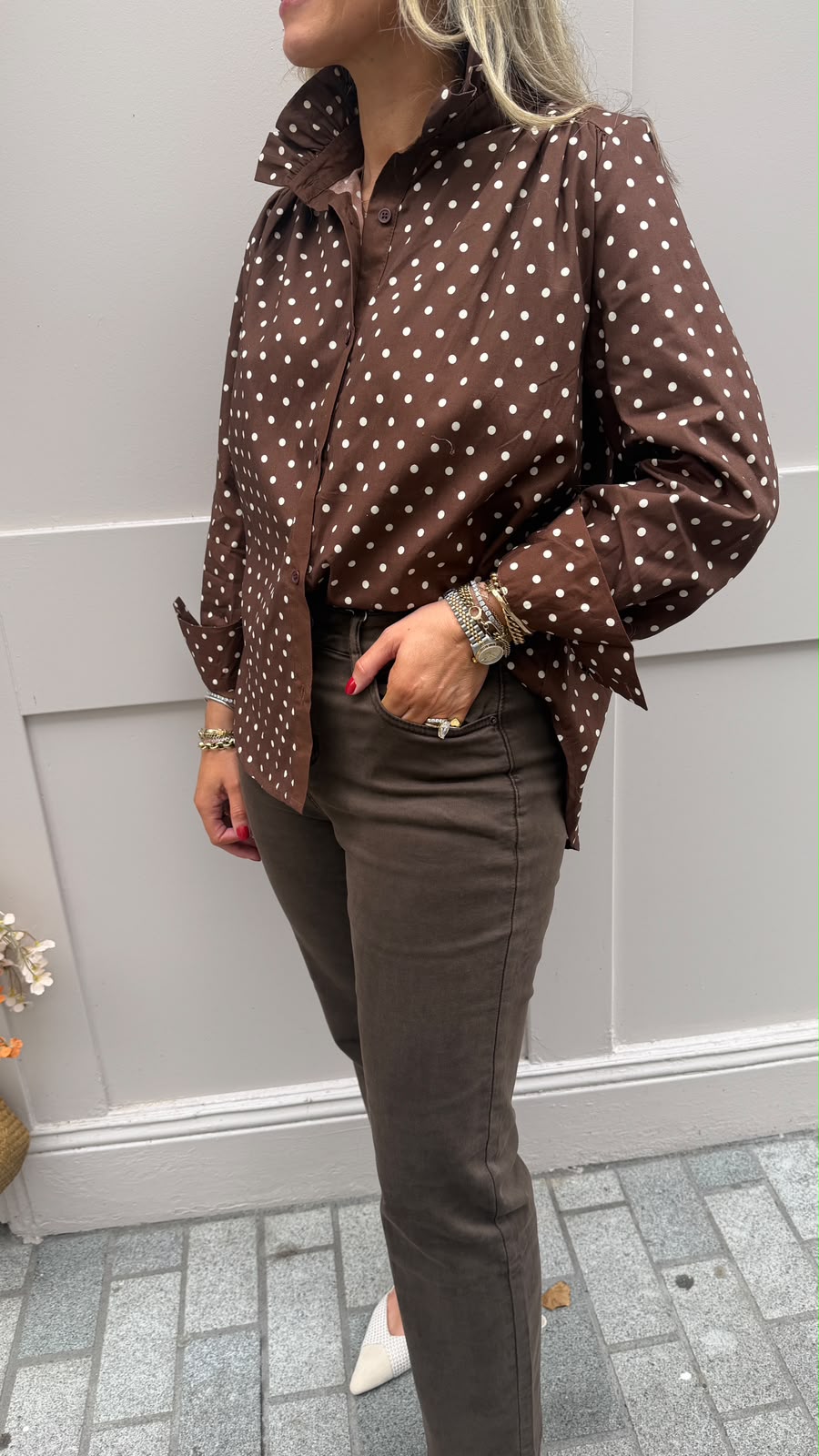 Kyrstie Blouse - Lily's Boutique