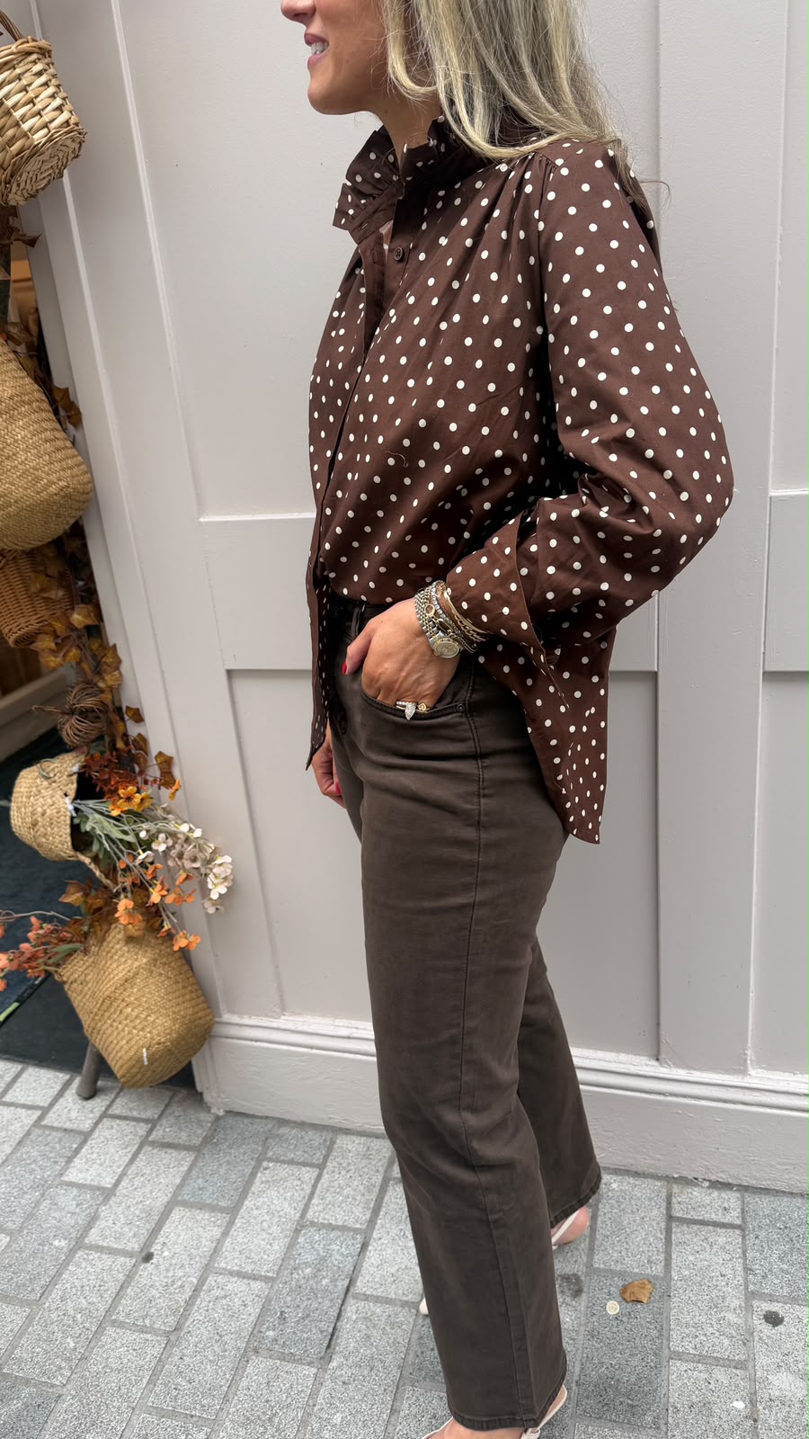 Kyrstie Blouse - Lily's Boutique