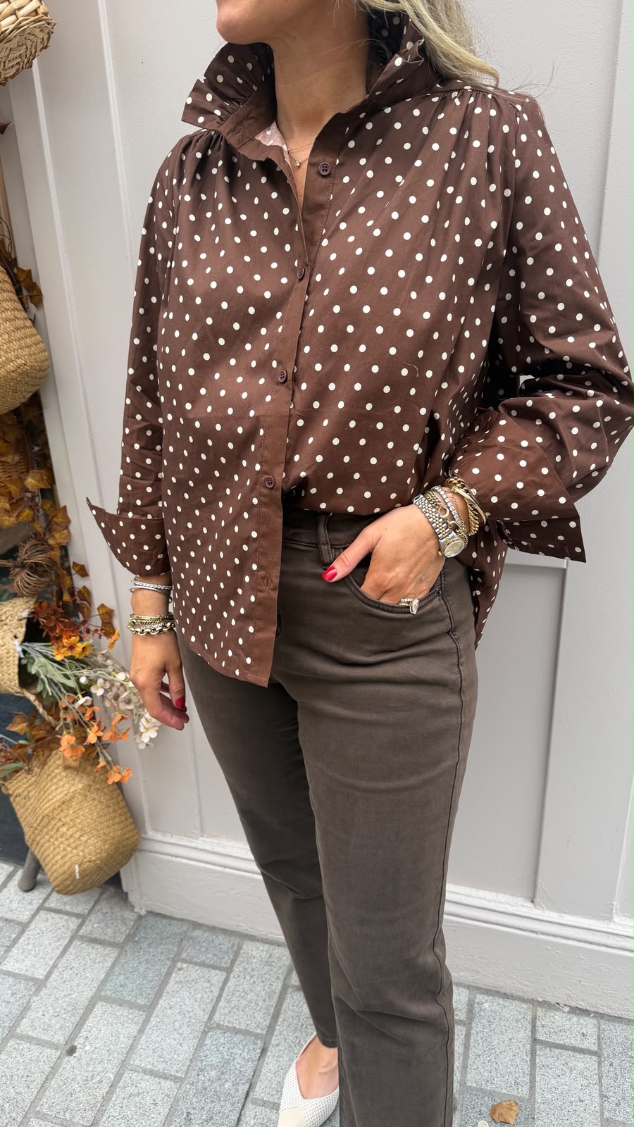 Kyrstie Blouse - Lily's Boutique
