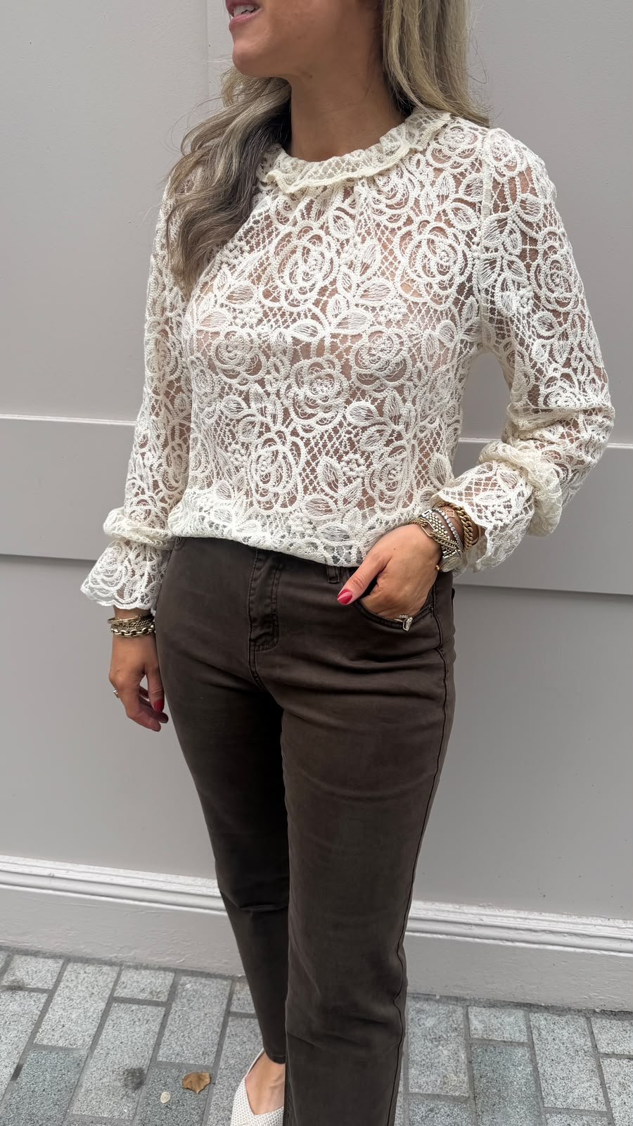 Aileen Blouse - Lily's Boutique