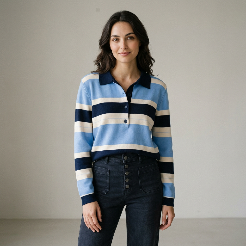 Beth Navy Jumper