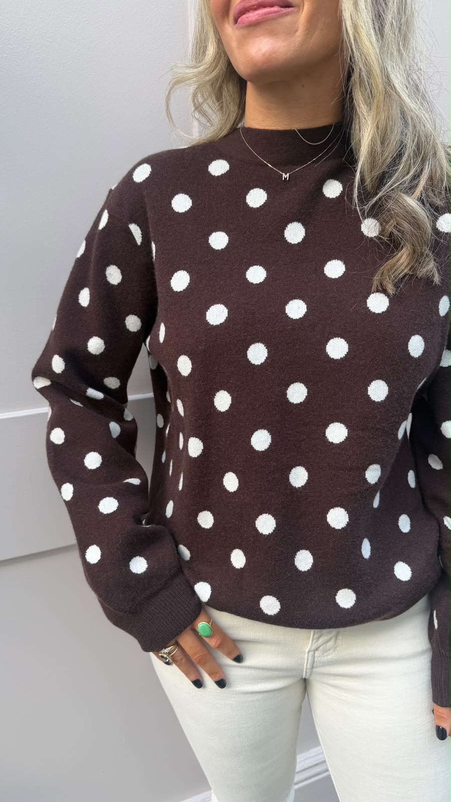 Ina Polka Dot Jumper