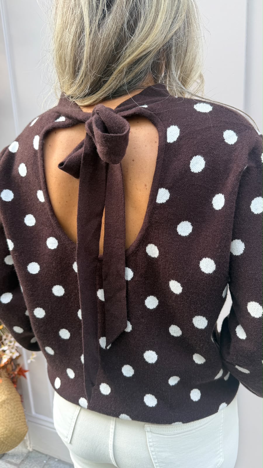 Ina Polka Dot Jumper