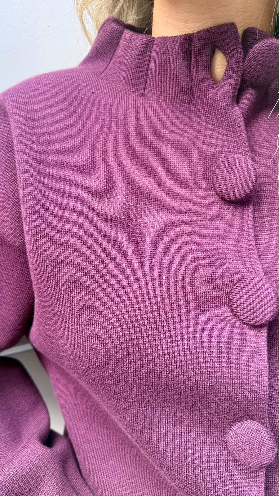 Grace Burgundy Cardi