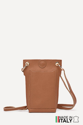 Sofia Leather Bag (Tan)