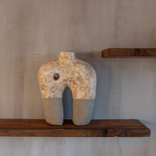 Paper mache vase Okaya 3