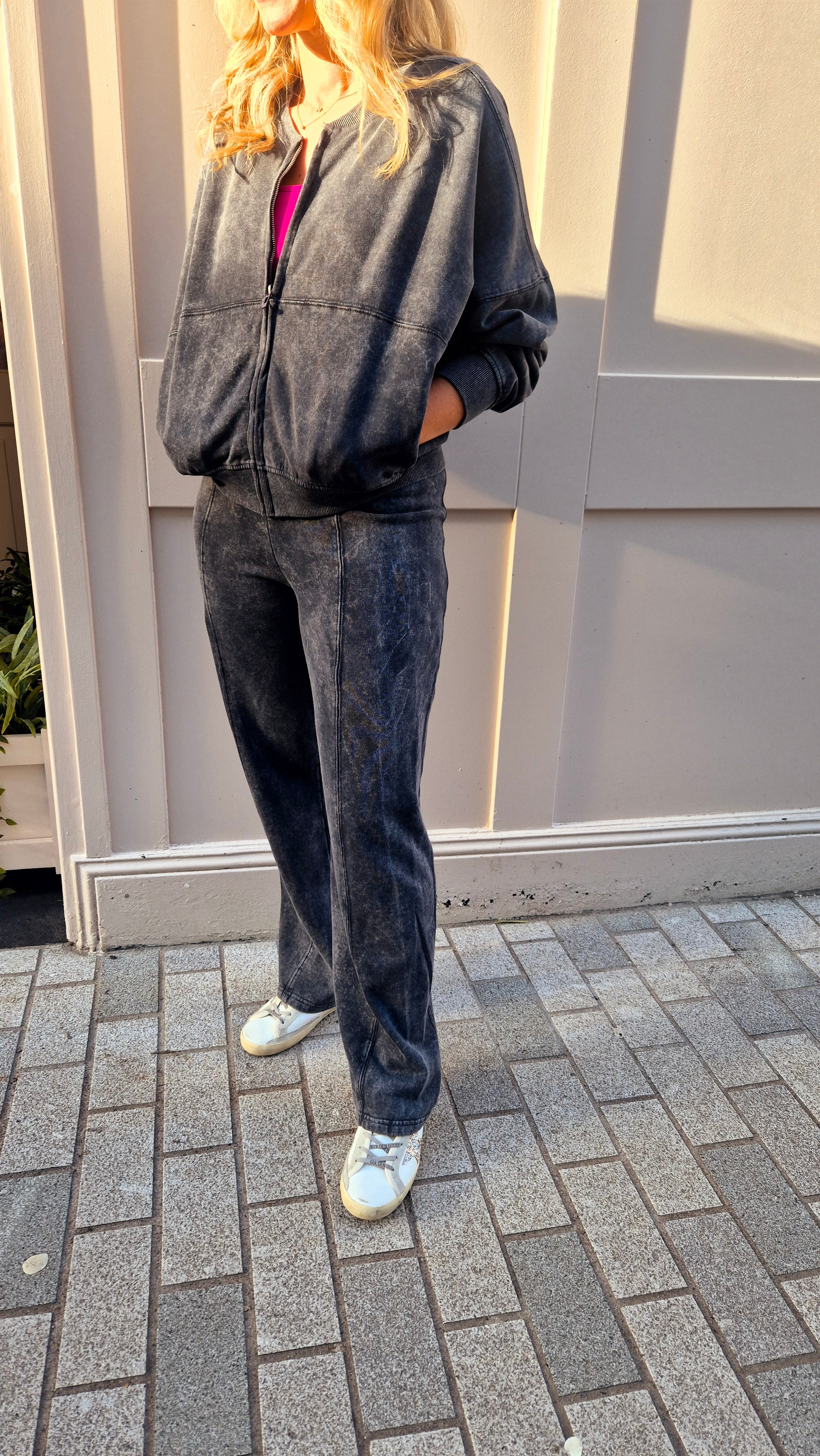 Lara Leisure wear zip up & Trousers set