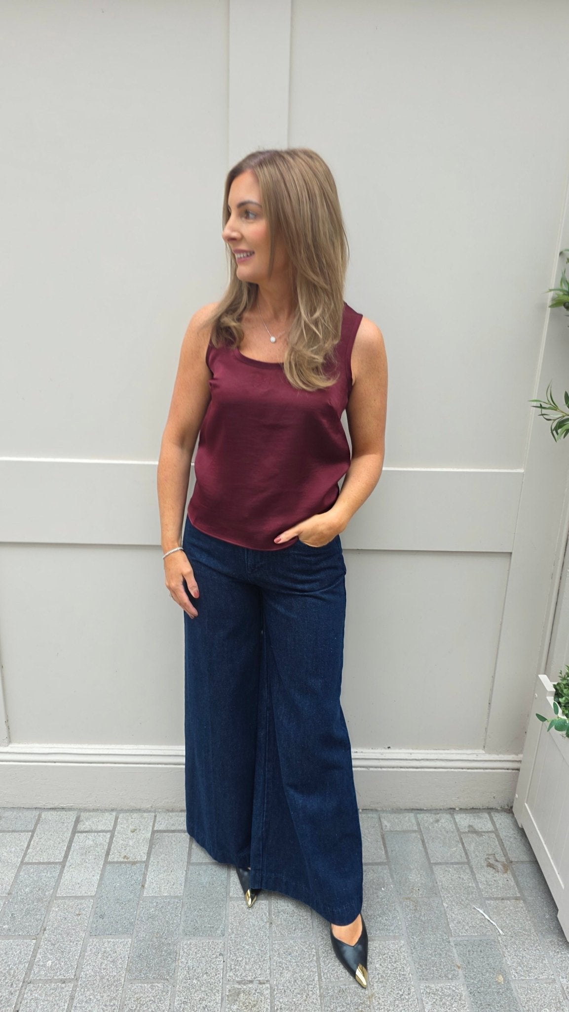 Pepino Palazzo Jeans Wide Leg - Lily's Boutique