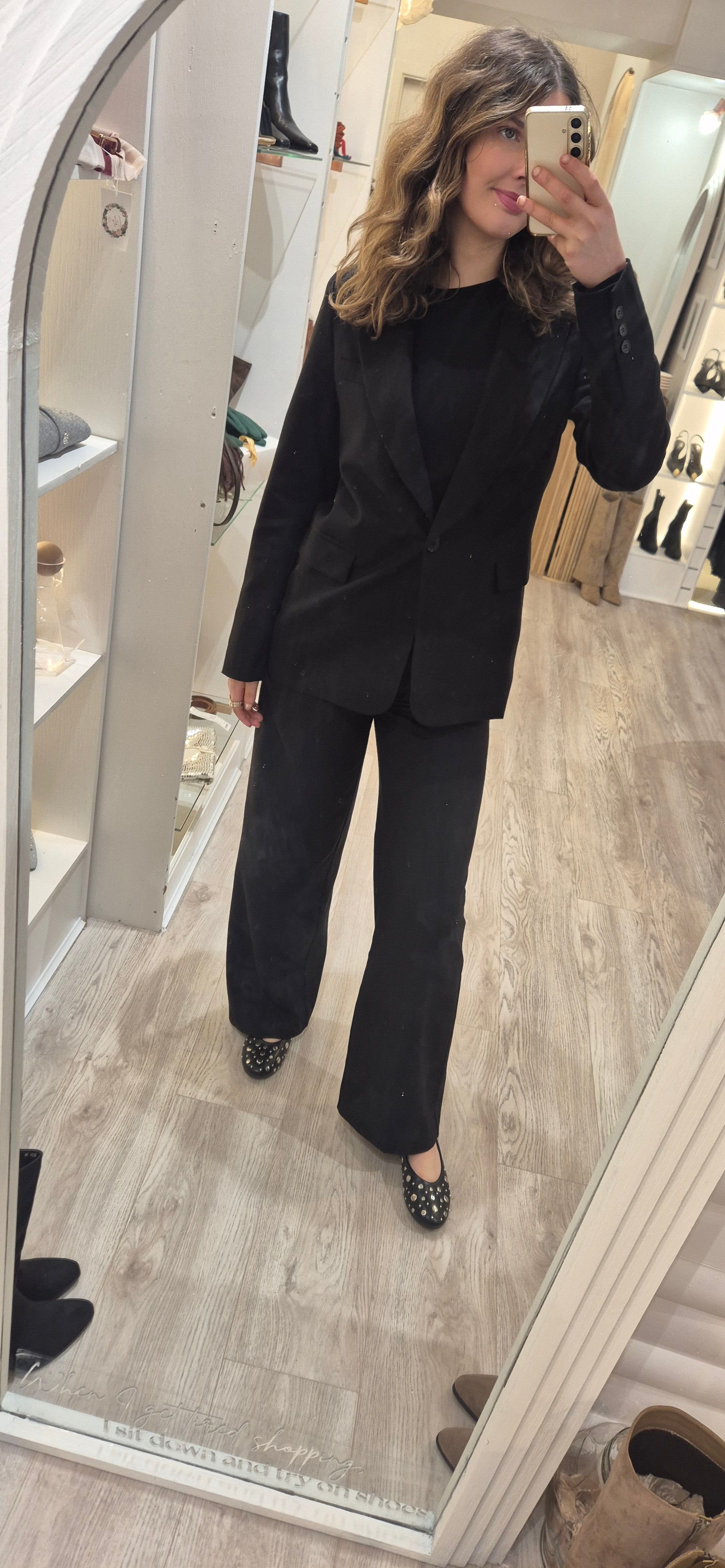 Emma Black Blazer