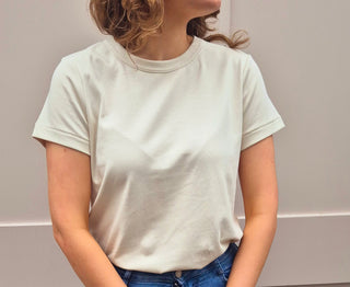 Lisa T Shirt Cream