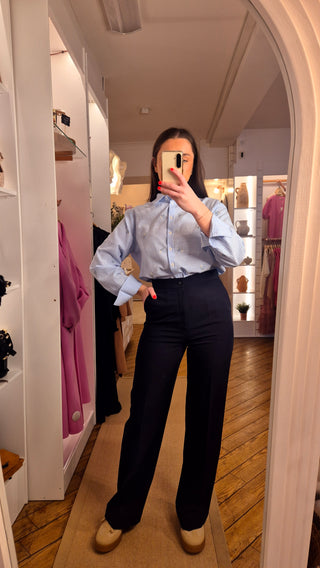 Ava Navy Trousers