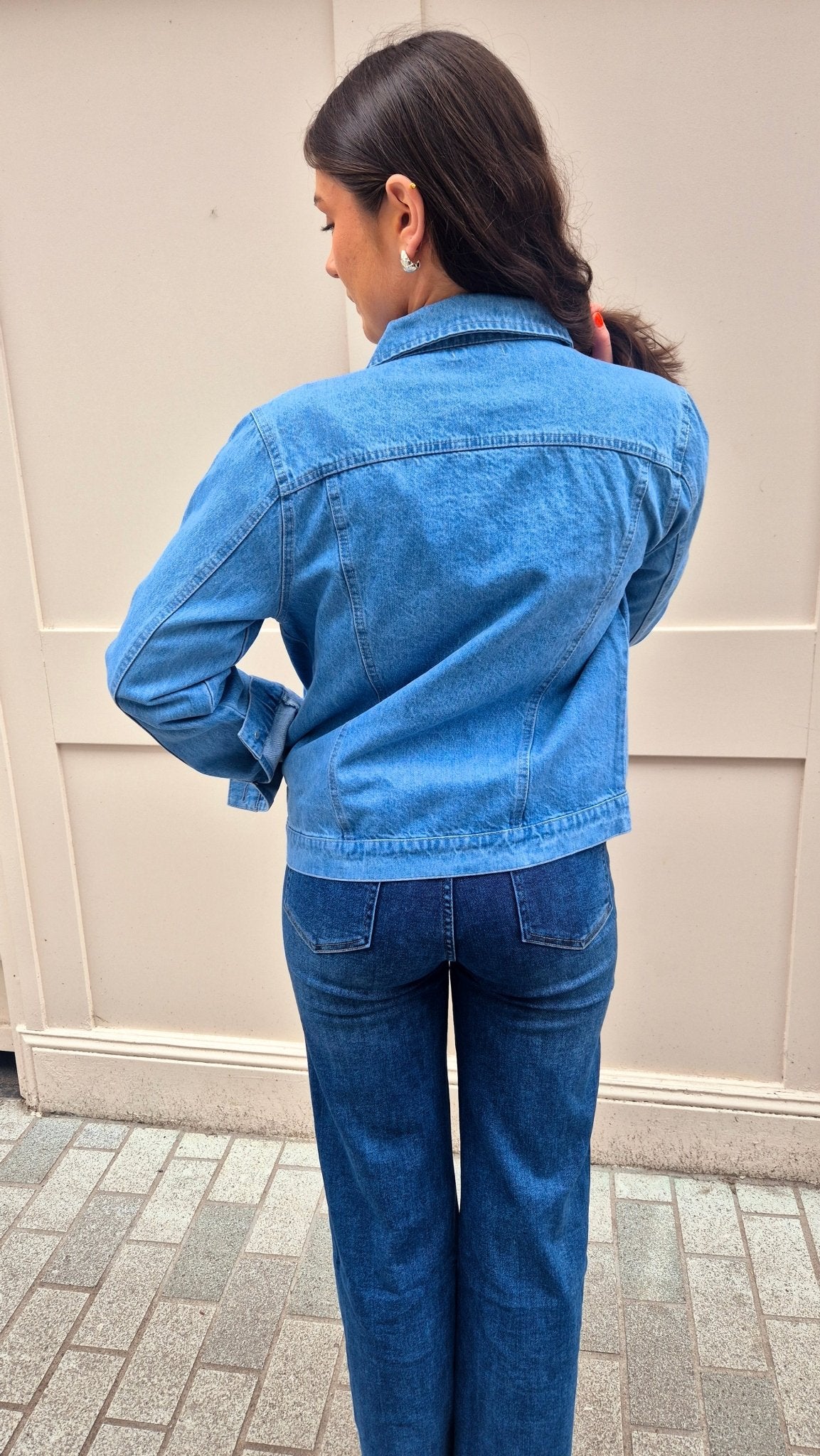Daria Denim Jacket Light blue - Lily's Boutique