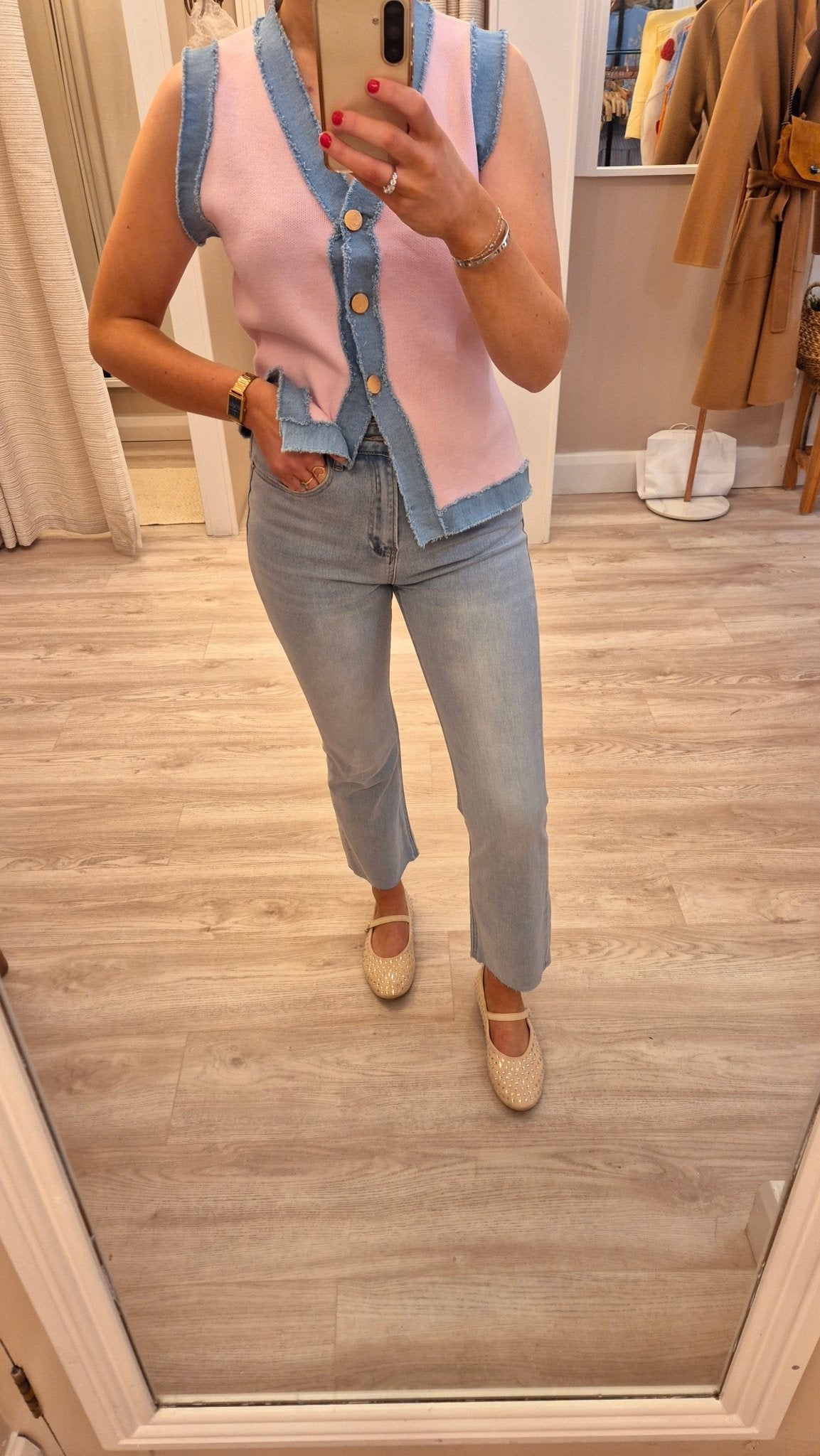 Francesca Straight High rise Jeans - Lily's Boutique