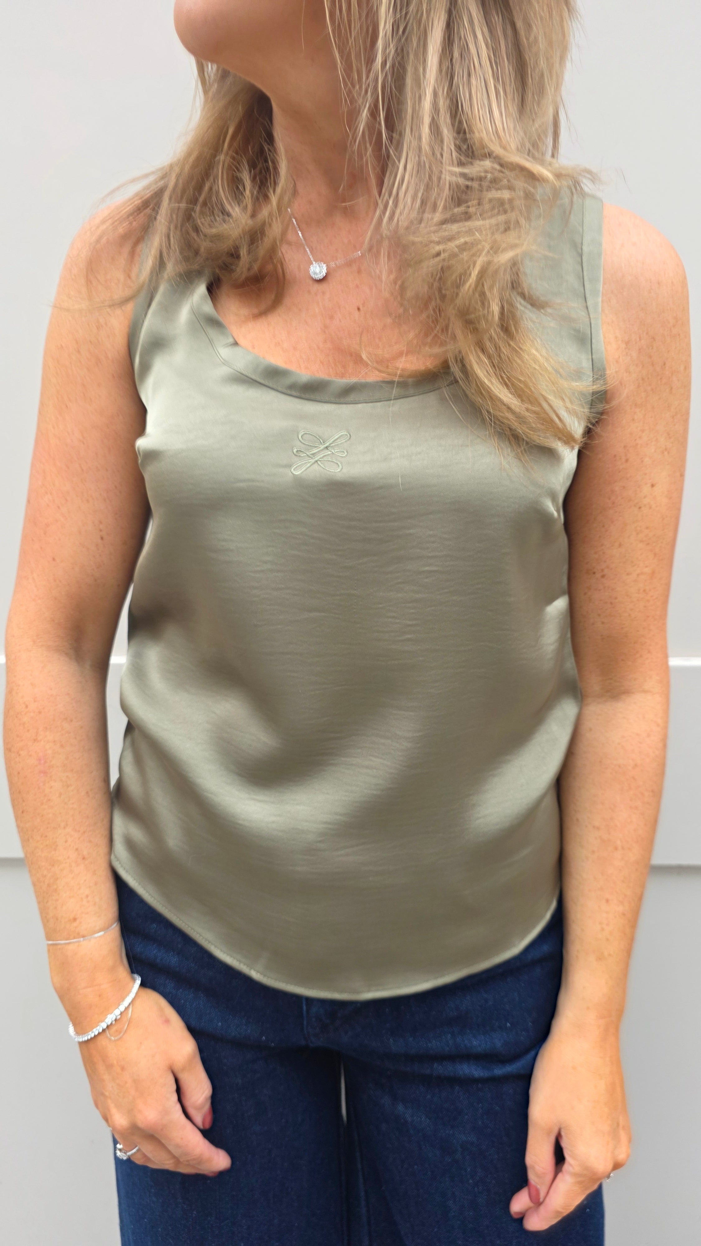 Jenny Cami Top Khaki