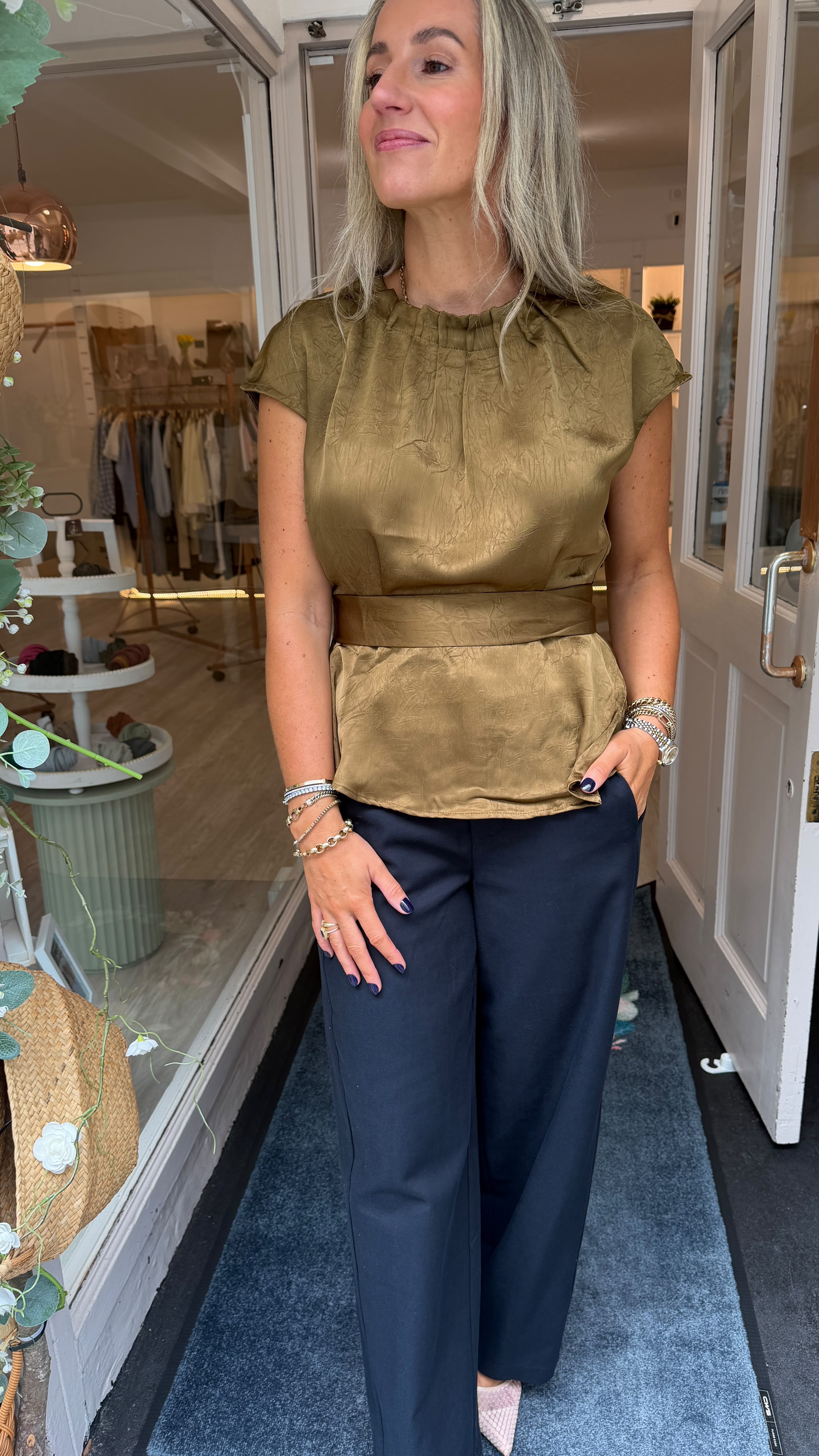 Berni Green Top