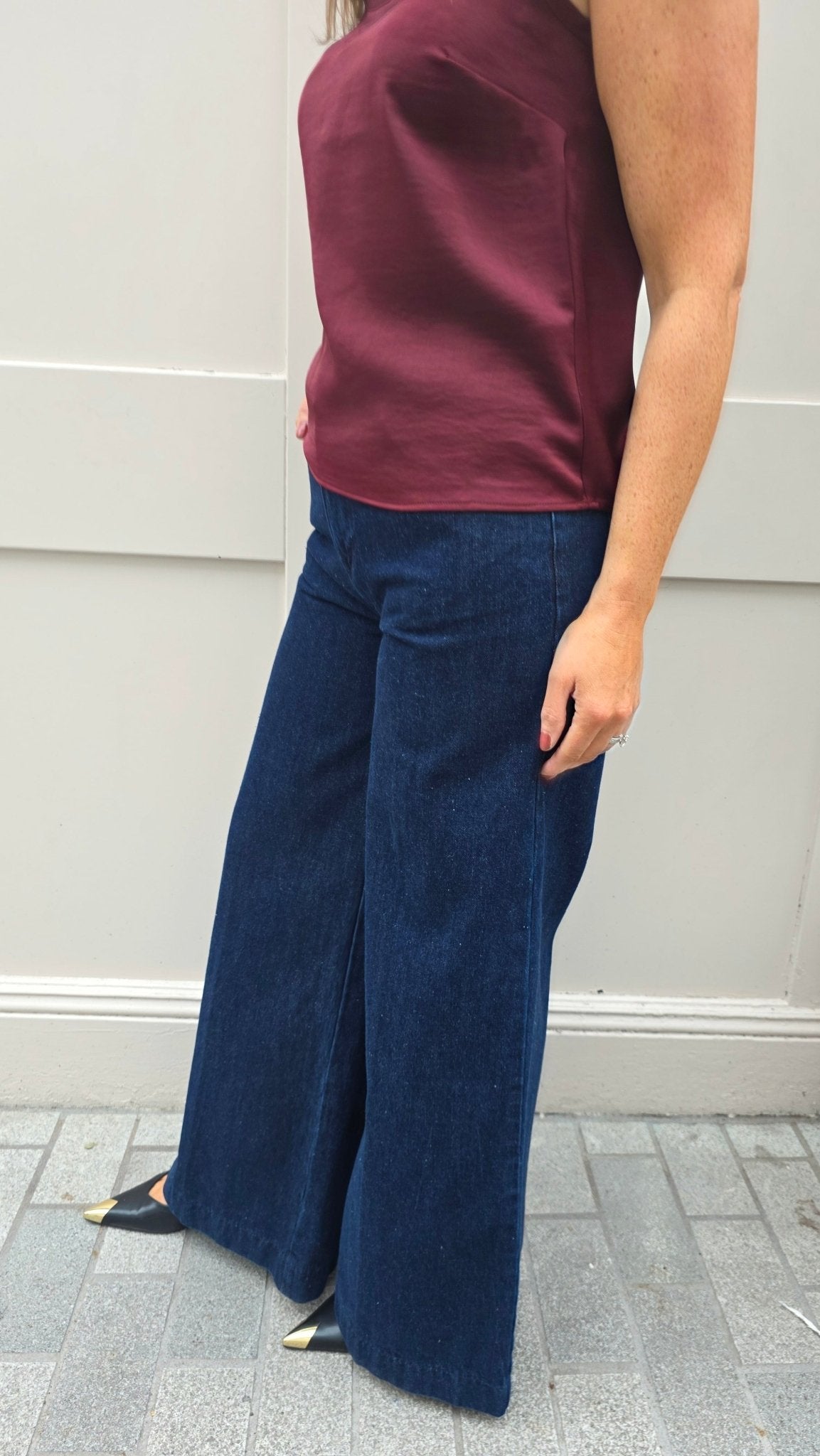 Pepino Palazzo Jeans Wide Leg - Lily's Boutique