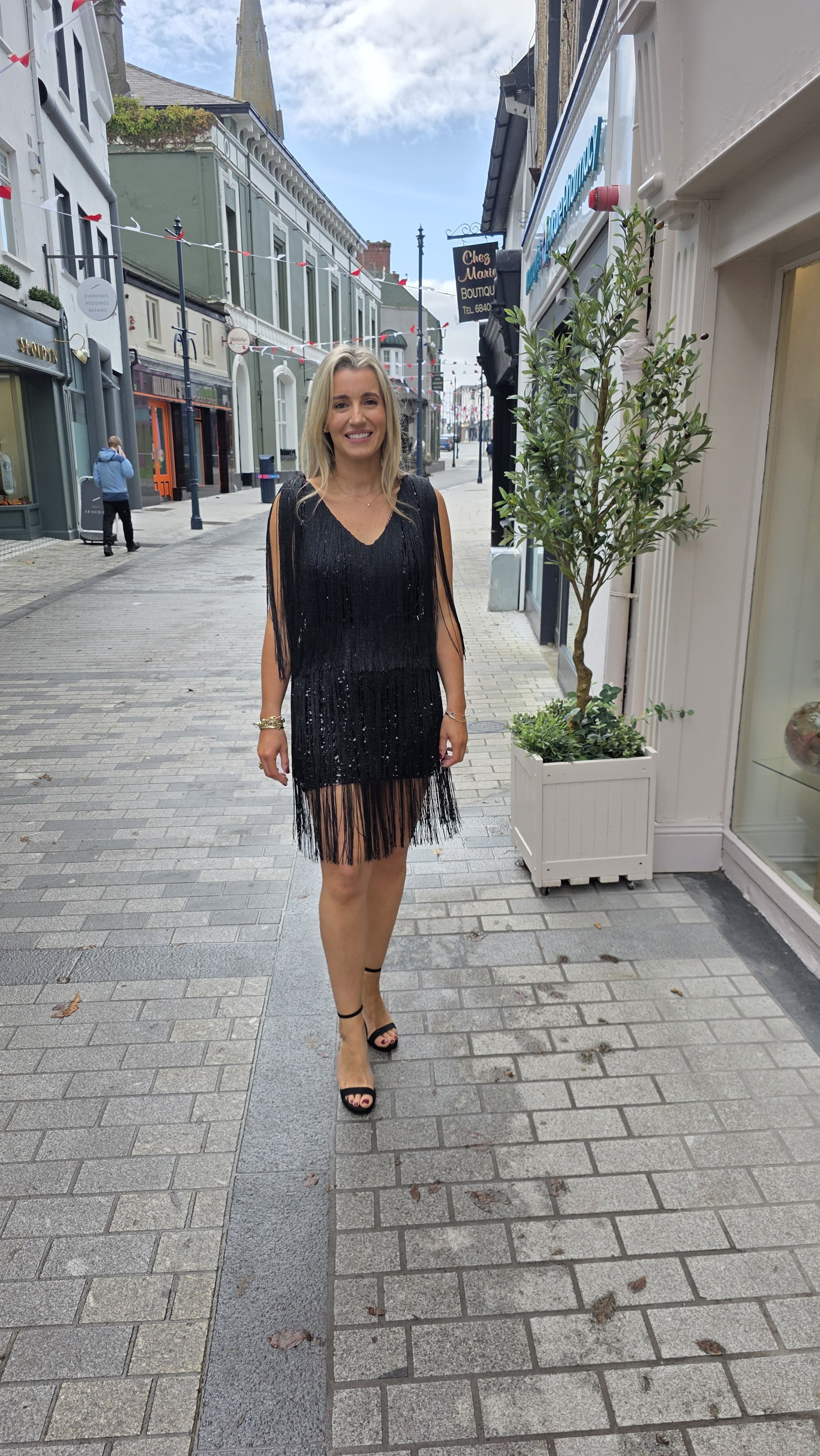 Georgina Fringe dress