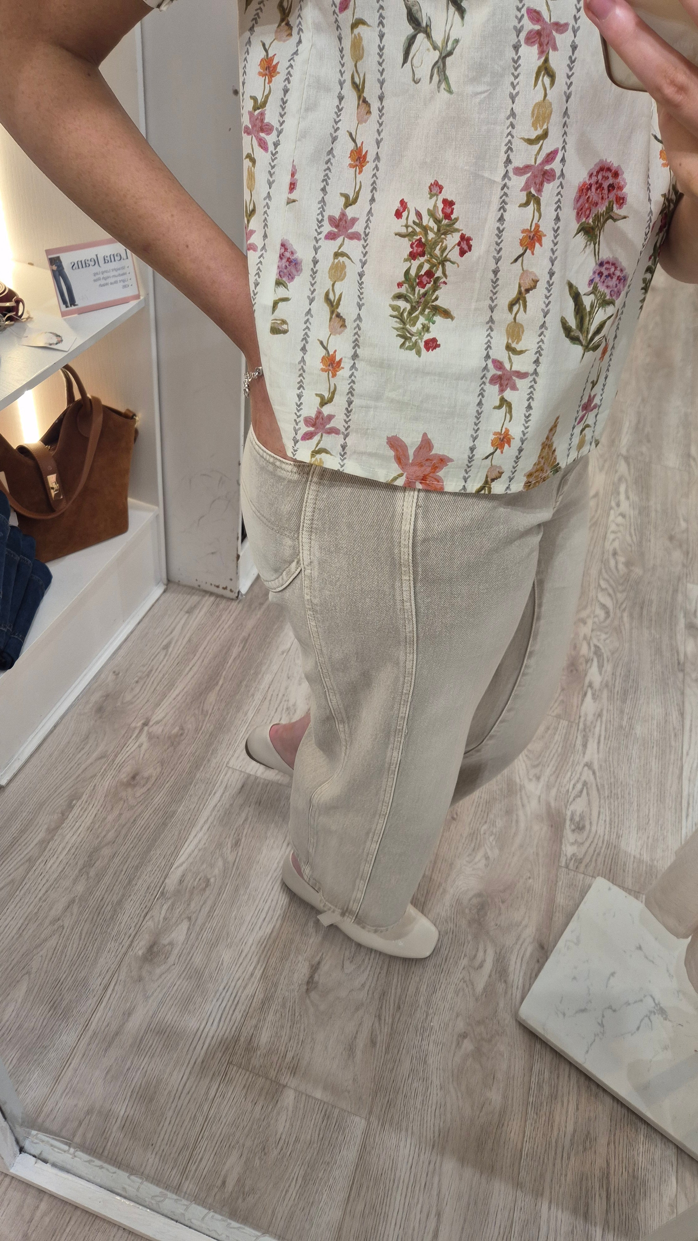 Melissa Beige Jeans