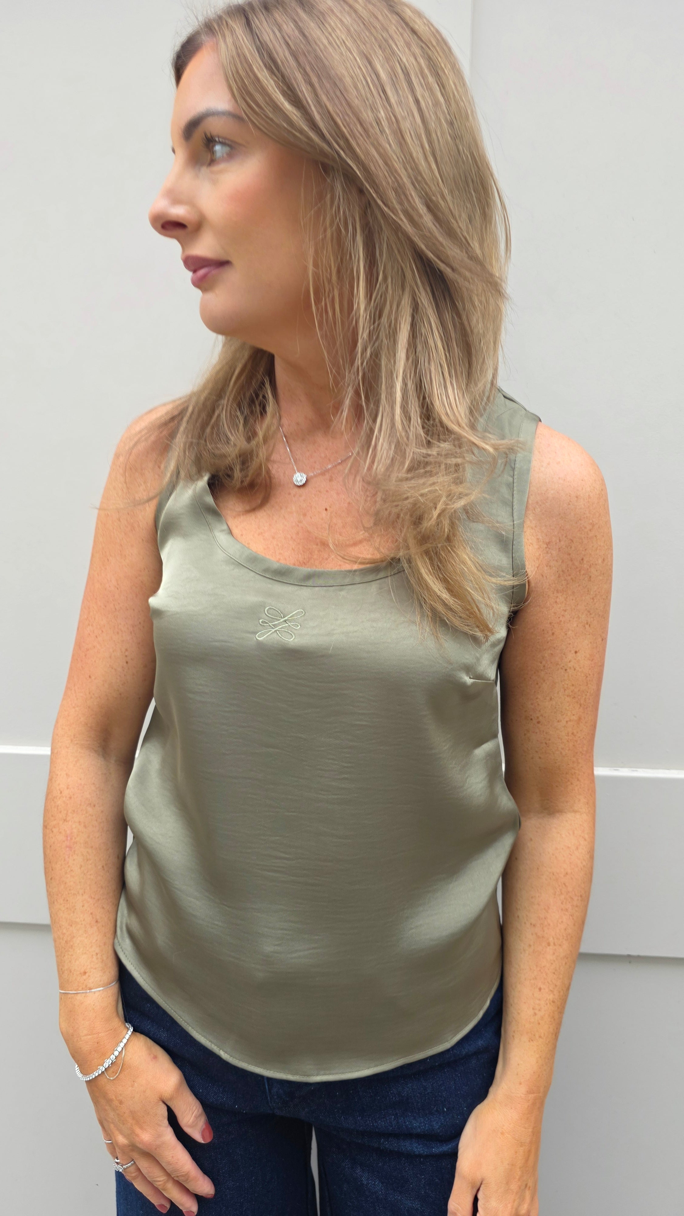 Jenny Cami Top Khaki