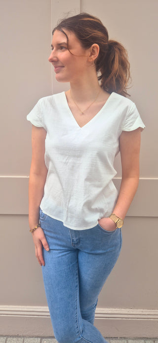 Charlotte Cami Top White
