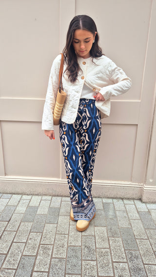 Petra Printed Trousers