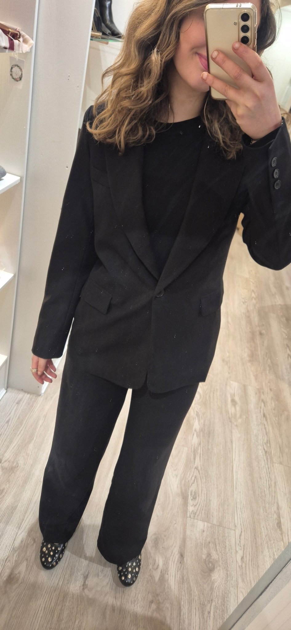 Emma Black Blazer - Lily's Boutique