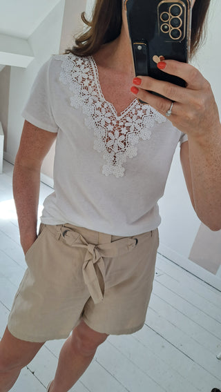 SALE Elanor White T shirt